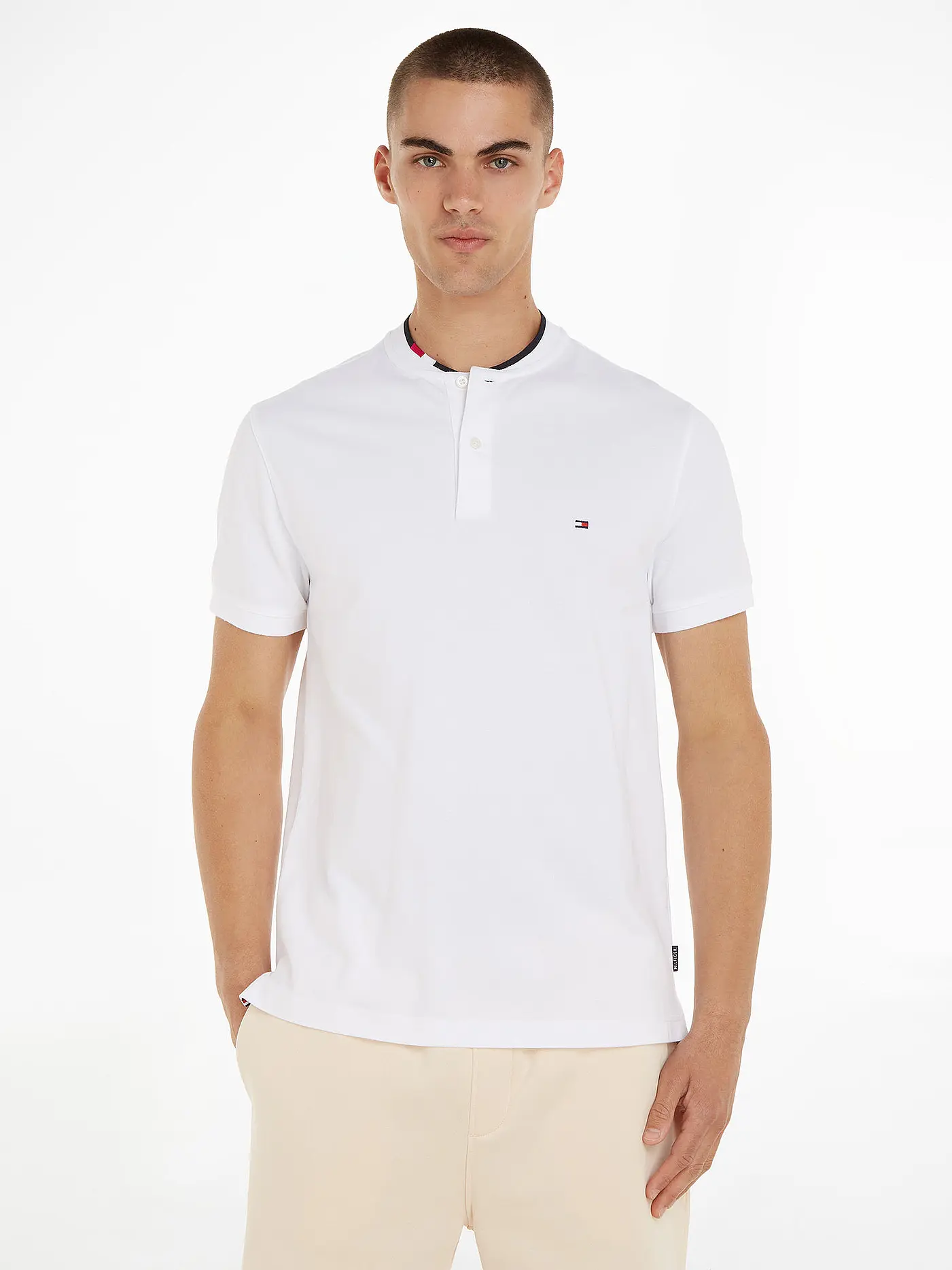 TOMMY HILFIGER | Poloshirt | weiss